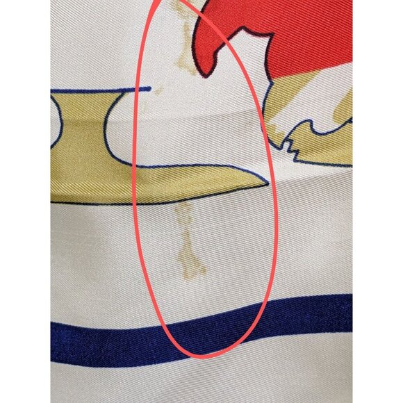 ANDRE CLAUDE CANOVA 1982 Silk Scarf European Figure Skating Champions France - Picture 6 of 7